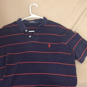 Polo collar dress shirt